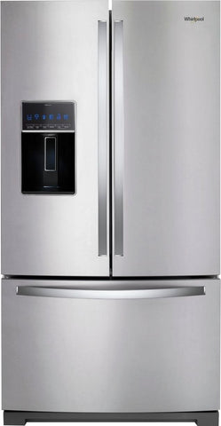 Whirlpool 36-inch Wide French Door Refrigerator - 27 cu. ft. Dual Ice Maker