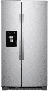 Whirlpool 36-inch Wide Side-by-Side Refrigerator - 24 cu. ft.
