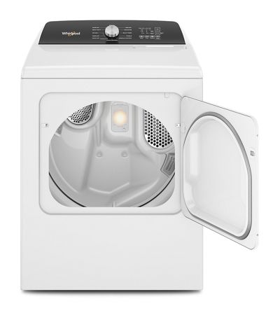Whirlpool 7.0 Cu. Ft. Top Load Electric Moisture Sensing Dryer with Steam