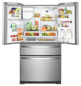 Whirlpool 36-Inch Wide French Door Refrigerator - 25 cu. ft.
