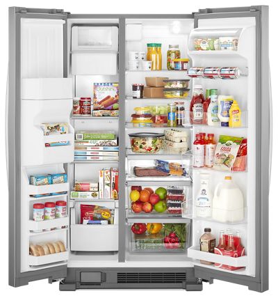 Whirlpool 33-inch Wide Side-by-Side Refrigerator - 21 cu. ft.