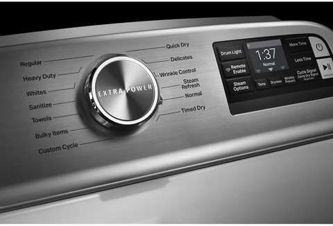 Maytag Smart Top Load Electric Dryer with EXTRA POWER BUTTON - 7.4 CU. FT.