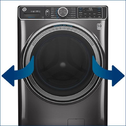 GE® 7.8 cu. ft. Capacity Smart Front Load Electric Dryer with Steam and Sanitize Cycle