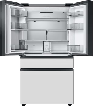 Samsung Bespoke 36 Inch Counter-Depth Freestanding 4-Door French Door Smart Refrigerator with 23 cu. ft. Total Capacity
