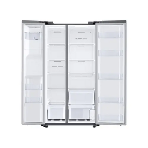 Samsung 27.4 cu. ft. Large Capacity Side-by-Side Refrigerator in Stainless Steel