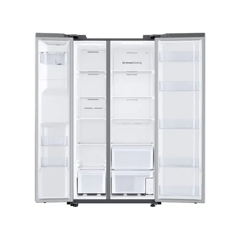 Samsung 27.4 cu. ft. Large Capacity Side-by-Side Refrigerator in Stainless Steel