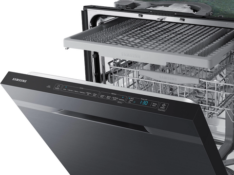 Samsung StormWash™ 48 dBA Dishwasher in Black Stainless Steel