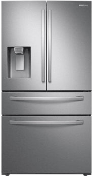 Samsung 28 cu. ft. 4-Door French Door Refrigerator with FlexZone™ Drawer in Stainless Steel