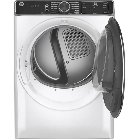 GE® 7.8 cu. ft. Capacity Smart Front Load Electric Dryer with Sanitize Cycle
