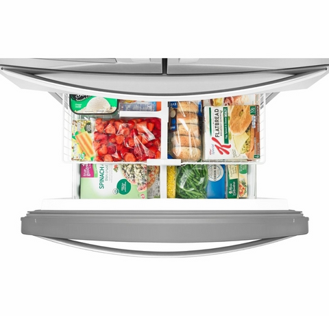 Whirlpool 36-Inch Wide French Door Refrigerator - 25 cu. ft.