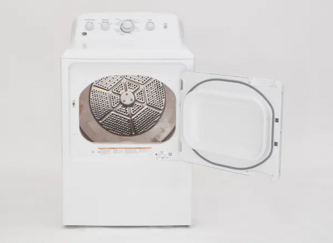 GE® 7.2 cu. ft. Capacity aluminized alloy drum Electric Dryer