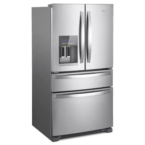 Whirlpool 36-Inch Wide French Door Refrigerator - 25 cu. ft.