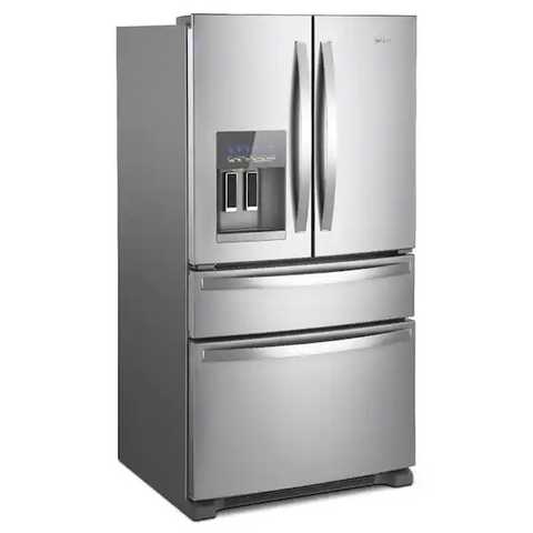 Whirlpool 36-Inch Wide French Door Refrigerator - 25 cu. ft.