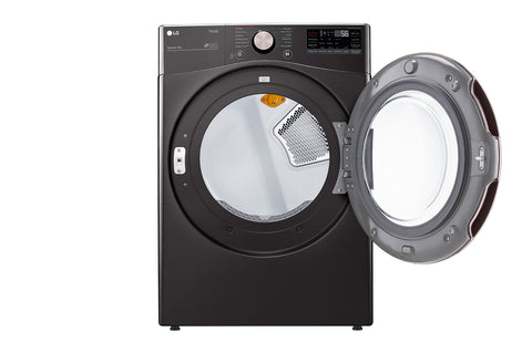 LG 7.4 cu. ft. Ultra Large Capacity Smart wi-fi Enabled Front Load Gas Dryer with TurboSteam™ and Built-In Intelligence