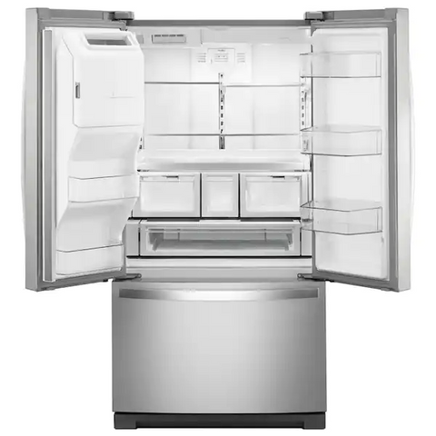 Whirlpool 36-inch Wide French Door Refrigerator - 27 cu. ft.